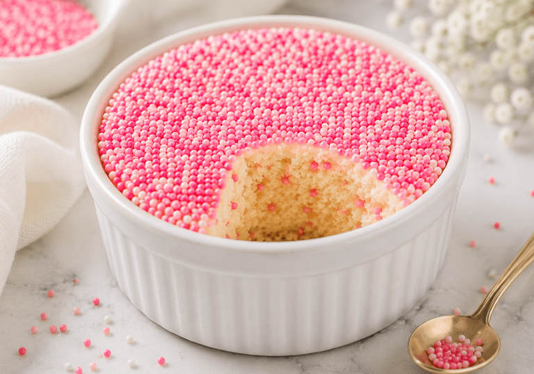 Keto Dot Cake Recipe (Low Carb Funfetti Sprinkle Cake)