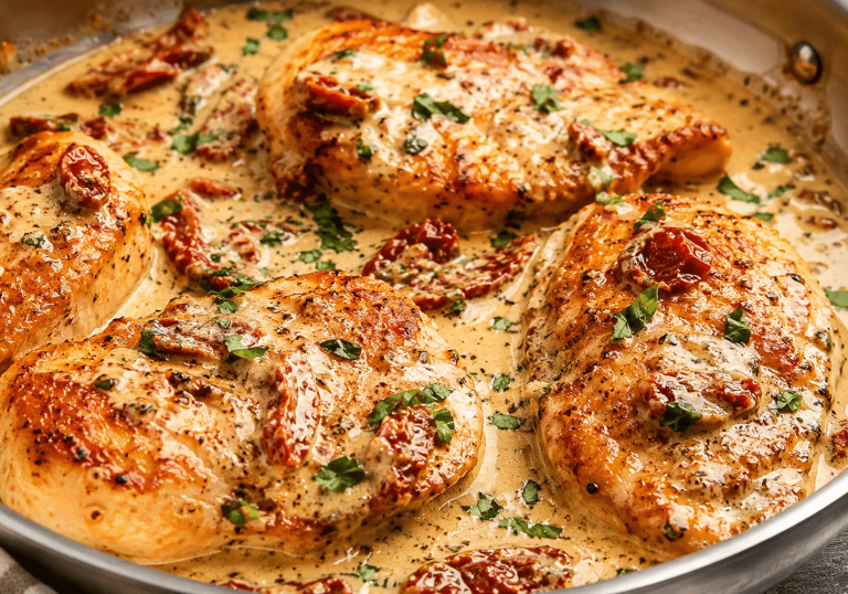 Keto Marry Me Chicken Recipe With Creamy Parmesan Sauce