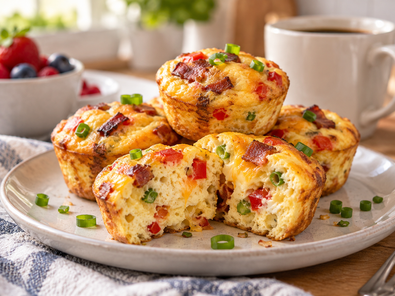 Keto Air Fryer Breakfast Egg Bites