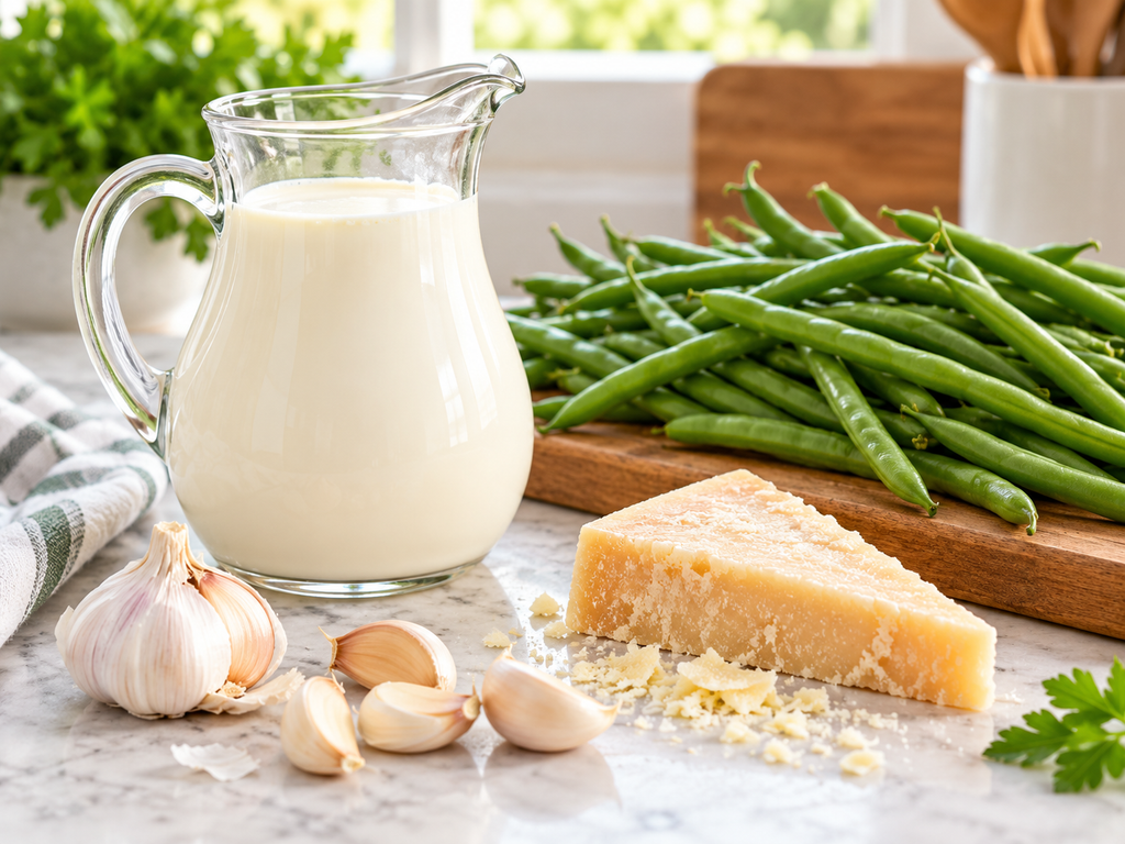 Heavy cream for keto creamy green beans